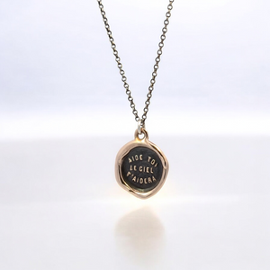 Self Reliance – Bronze Wax Seal Pendant