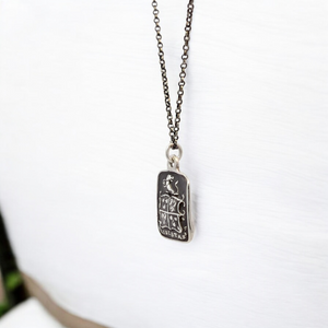 Strength and Freedom – Silver Lion and Boar Wax Seal Pendant