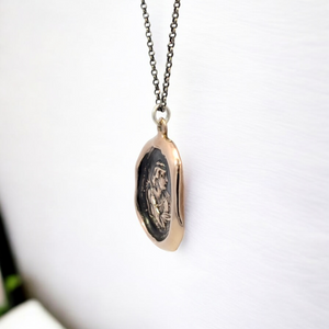Of the Wild - Bronze Artemis Wax Seal Pendant