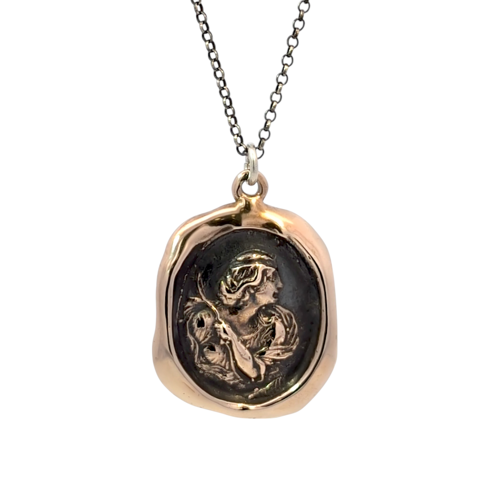 Of the Wild - Bronze Artemis Wax Seal Pendant
