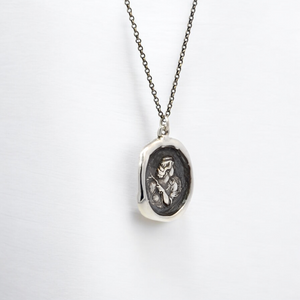 Of the Wild - Silver Artemis Wax Seal Pendant
