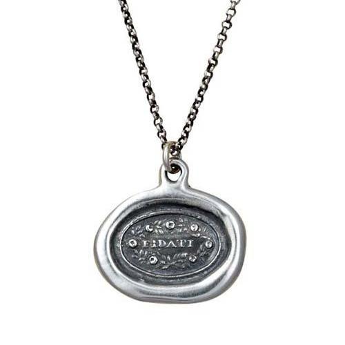 Fidati - Trusted Wax Seal necklace
