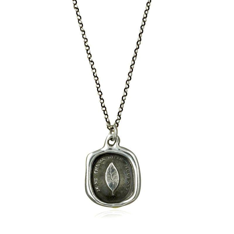 Never Change - Laurel Leaf necklace