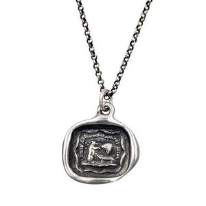 Bear and Bee Hive Necklace