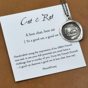 Cat Necklace - Tit for Tat