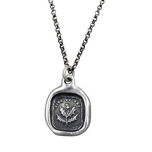 Patience Thistle Necklace