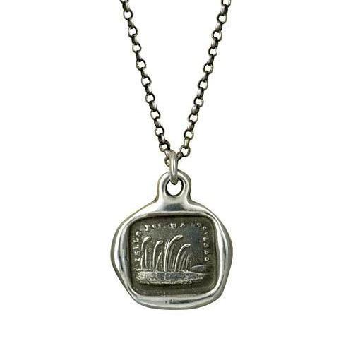 Destiny Reeds Necklace - Telle Est Ma Destinée - Cattail Necklace This is my destiny