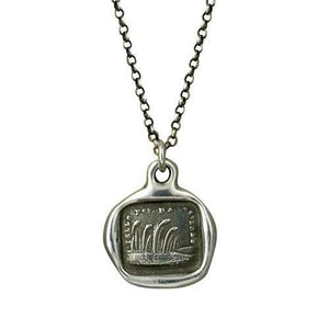 Destiny Reeds Necklace - Telle Est Ma Destinée - Cattail Necklace This is my destiny