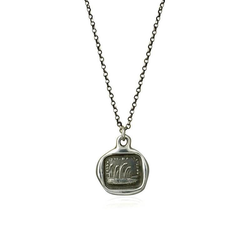 Destiny Reeds Necklace - Telle Est Ma Destinée - Cattail Necklace This is my destiny