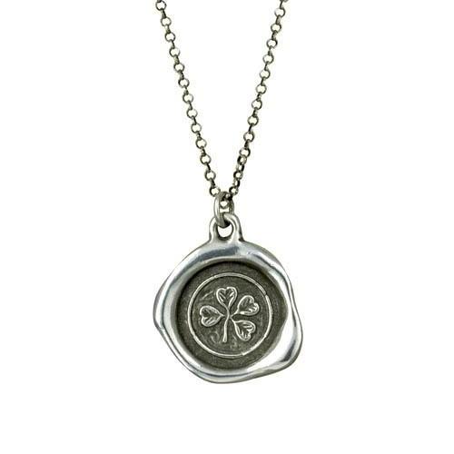 Four Leaf Clover Necklace - Irish Shamrock