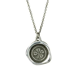 Four Leaf Clover Necklace - Irish Shamrock