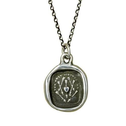 One True Love Heart and Arrows Necklace