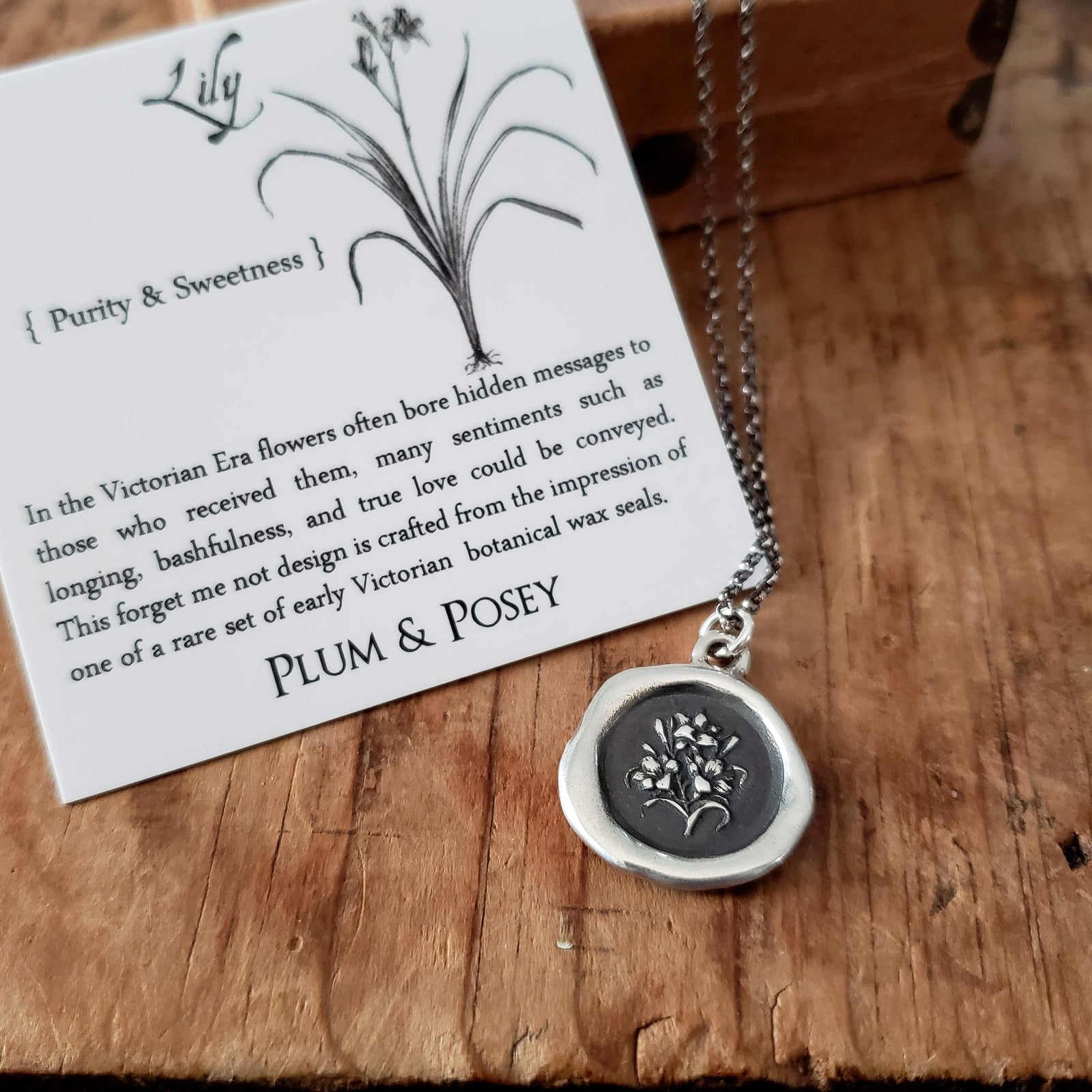 Lily Necklace ~ Purity & Sweetness