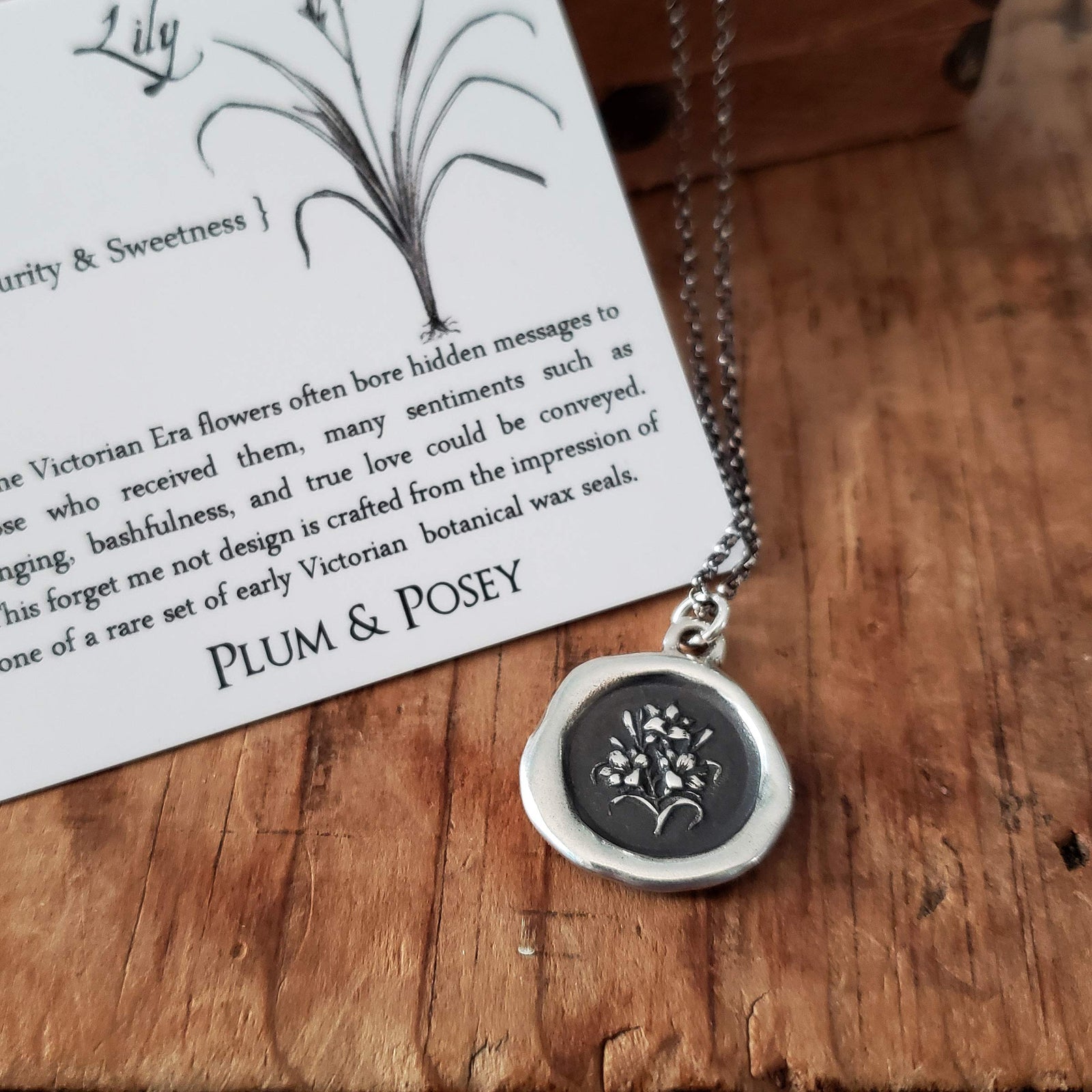 Lily Necklace ~ Purity & Sweetness