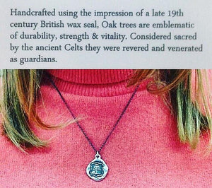 Oak Tree Necklace - Strength, Vitality & Guardianship