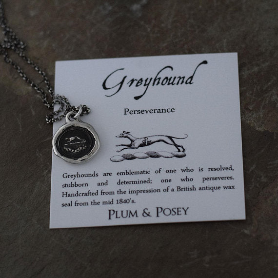 Greyhound Necklace - Perseverance