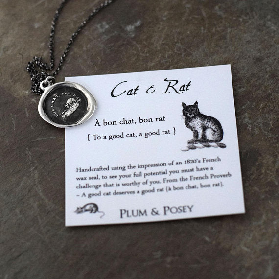 Cat Necklace - Tit for Tat