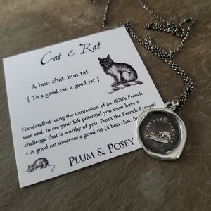 Cat Necklace - Tit for Tat