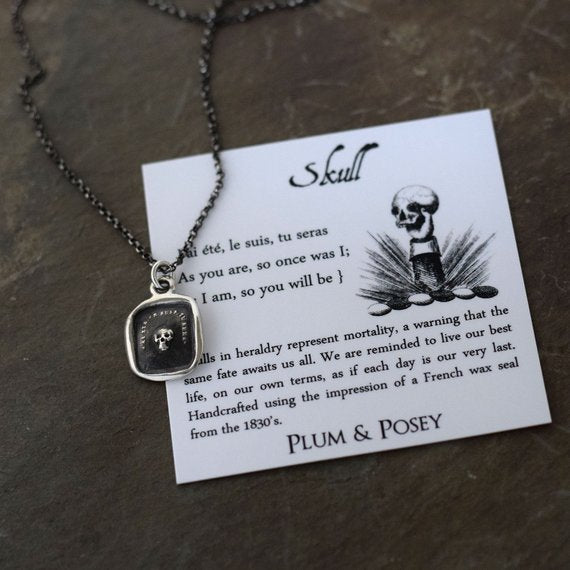Skull Memento Mori - 'So as you are, so once was I'.