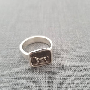 Horse Wax Seal Ring