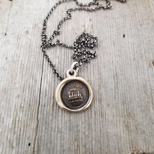 Steam Train - Quick in bronze