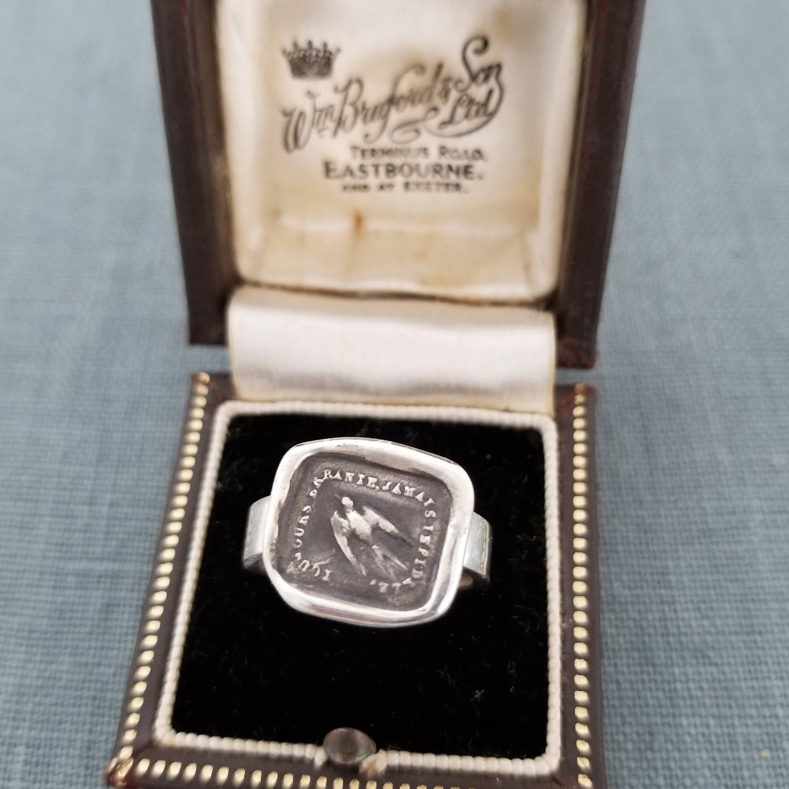 Swallow Wax Seal Ring - Love and Loyalty