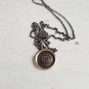 Steam Train - Quick in bronze