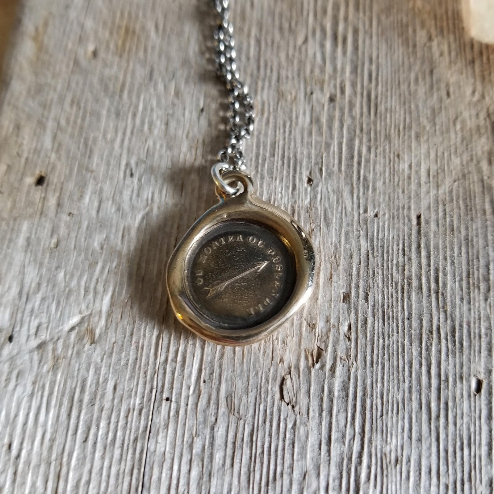 Bronze Arrow Necklace - Fate Fickle