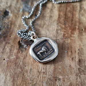 Lion and the Mouse - Aesop's Fable in bronze