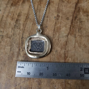 Stars in the sky - Such is life in bronze