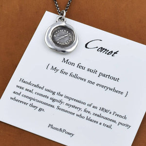 Comet - My fire follows me everywhere in bronze