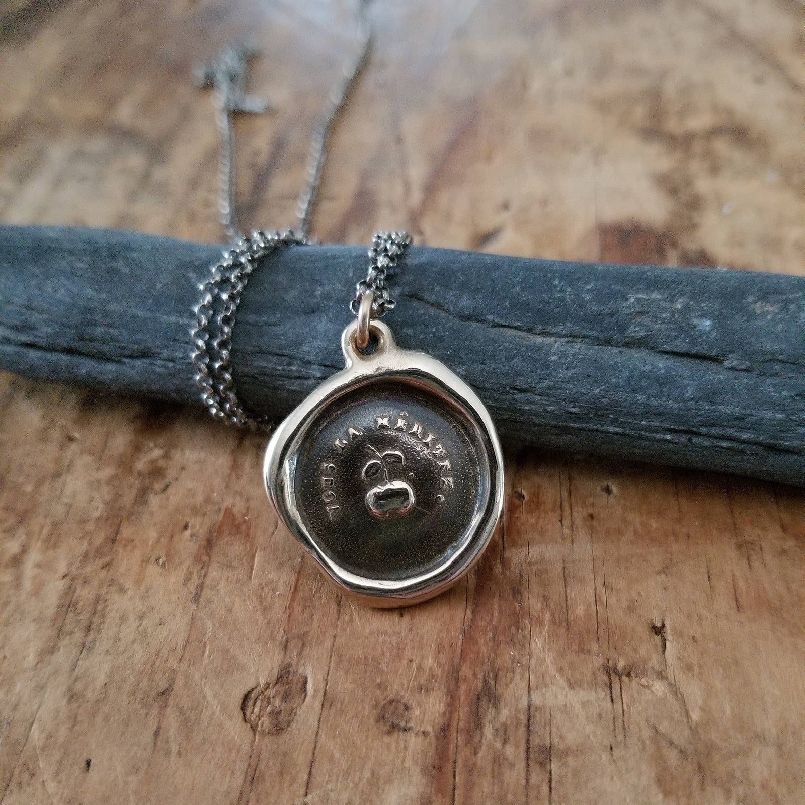 You Deserve It - Apple Encouragement in bronze