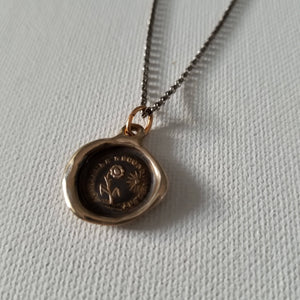 Sunflower - Gratitude in bronze