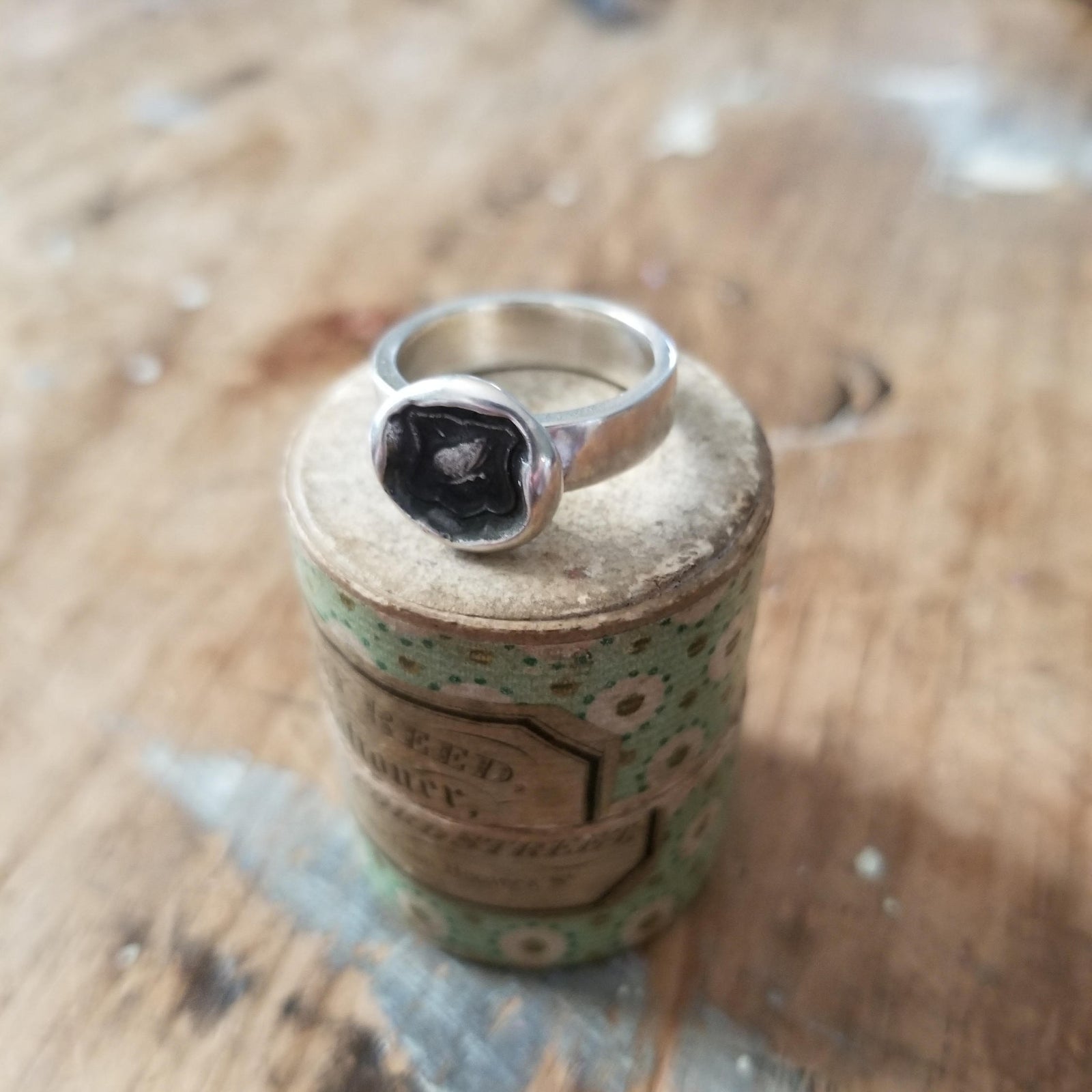 Psyche Butterfly Wax Seal Ring