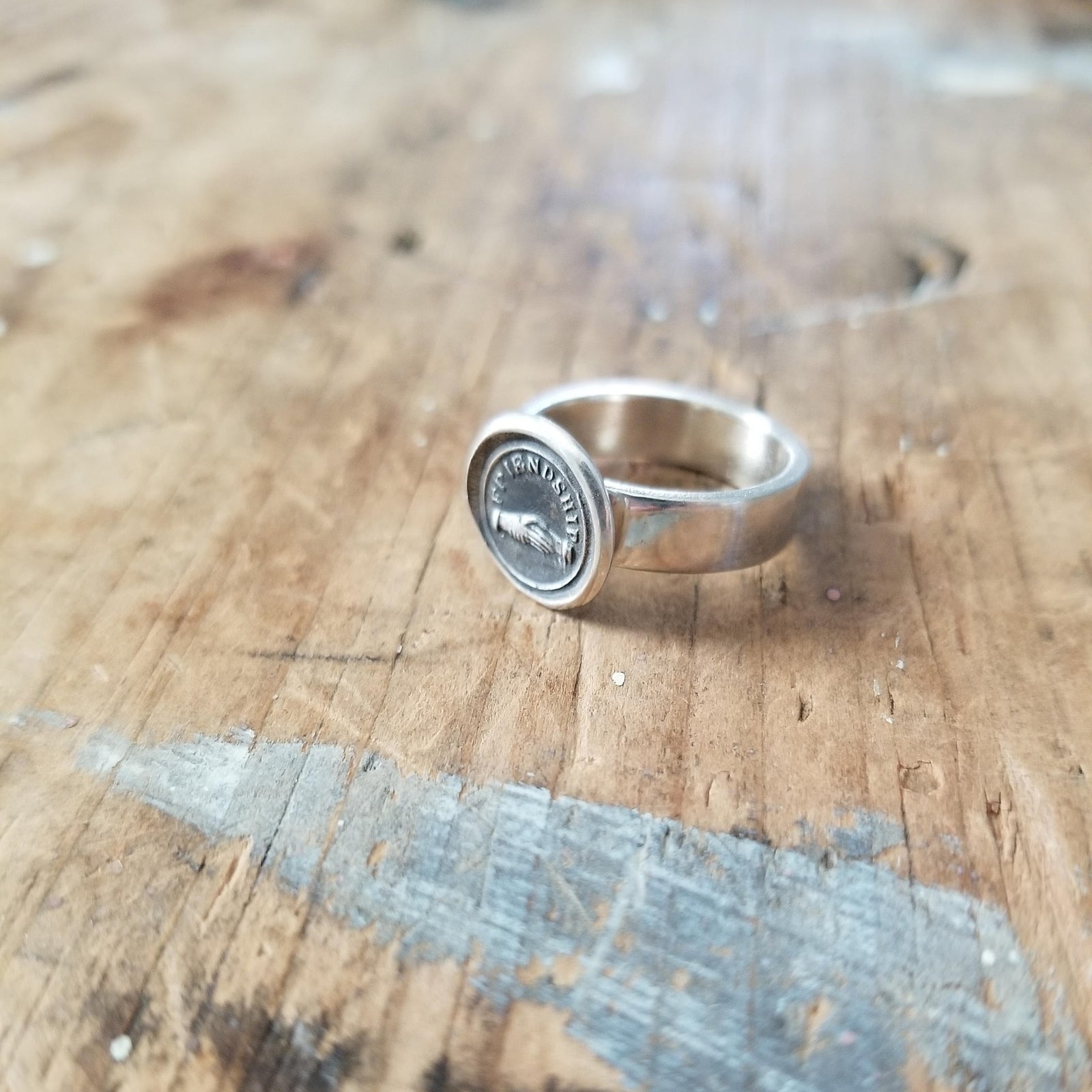 Friendship Wax Seal Ring