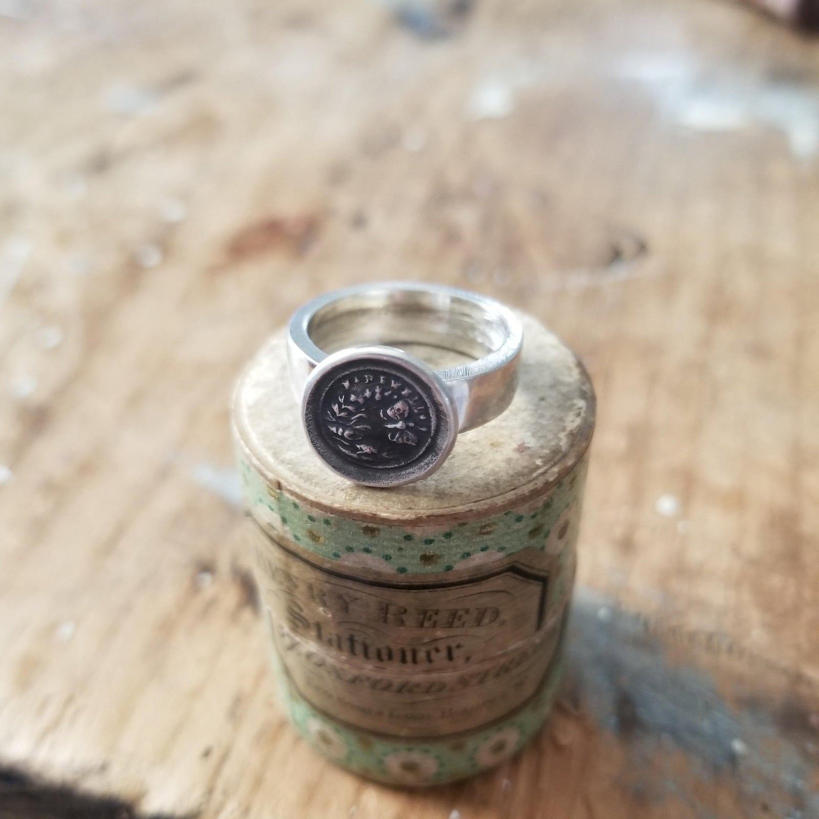 Butterfly Wax Seal Ring