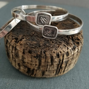 Guiding Star Wax Seal Bangle - If I lose you I am lost