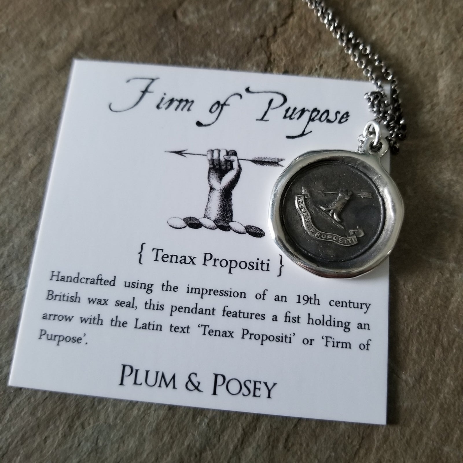 Arrow - Firm of Purpose in Bronze