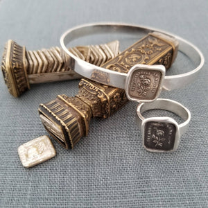 Strength Wax Seal Bangle