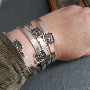 Hope Sustains Me Anchor Wax Seal Bangle