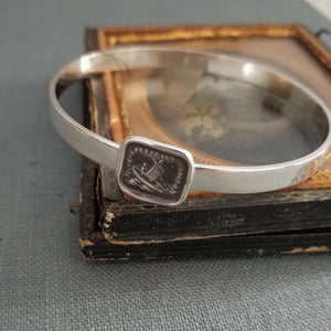 Guiding Star Wax Seal Bangle - If I lose you I am lost