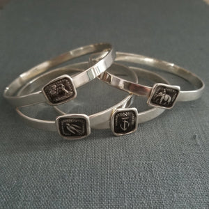 Strength Wax Seal Bangle