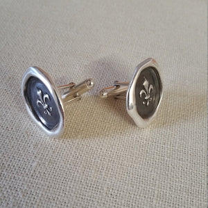 Fleur-de-lis Cufflinks
