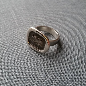 God Feeds the Ravens Wax seal ring