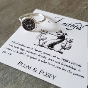 Faithful - Skinny Whimsy Ring