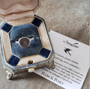 Swallow - Skinny Whimsy Ring
