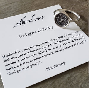 Abundance - Skinny Whimsy Ring