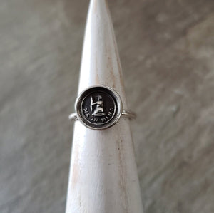Bear - Bear me in mind - Skinny Whimsy Ring