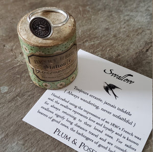 Swallow - Skinny Whimsy Ring