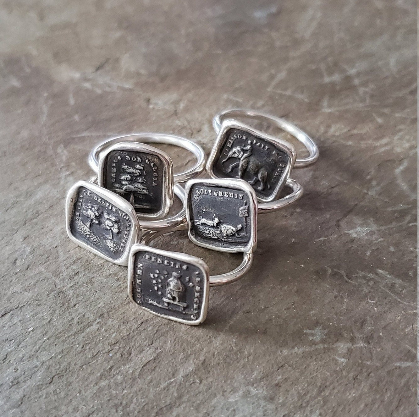 Beehive - Secrets - Skinny Stacking Ring